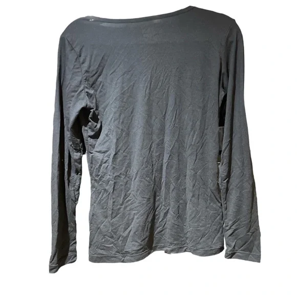 32 Degrees Heat Ladies Thermal Long sleeved Black Ladies Shirt Size Large - Picture 2 of 2